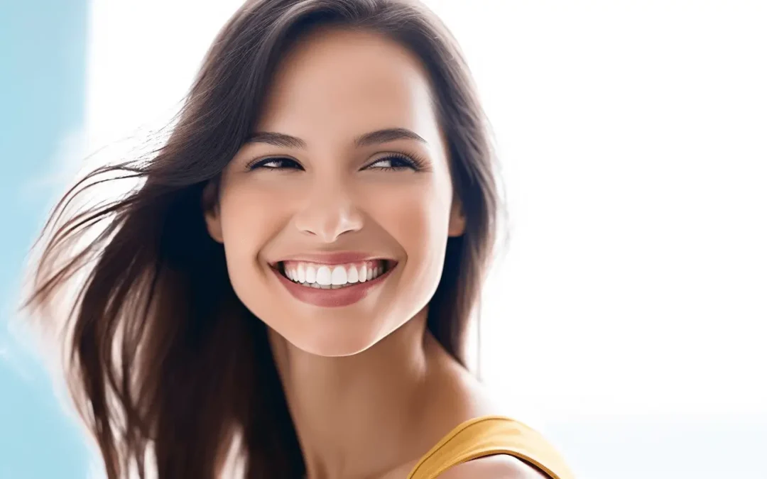 woman smiling and laughing 1 1 1