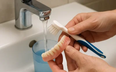 Cómo cuidar las prótesis dentales: consejos para la limpieza diaria y el mantenimiento a largo plazo.